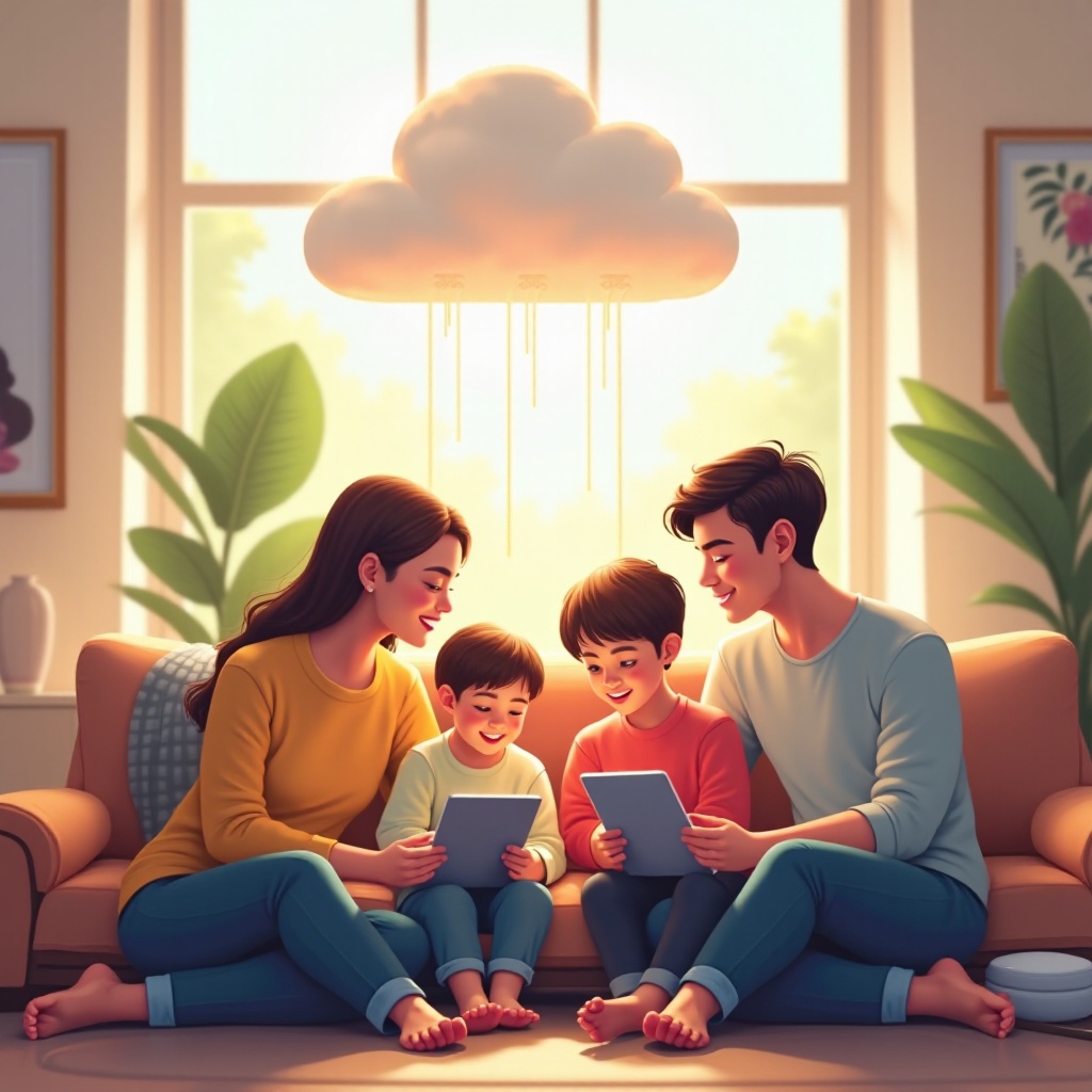 如何有效利用 iCloud 儲存空間進行家庭共享